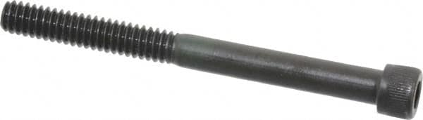 Unbrako - 1/4-20 UNC Hex Socket Drive, Socket Cap Screw - Alloy Steel, Black Oxide Finish, 2-3/4" Length Under Head - Exact Tooling