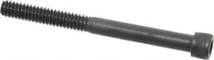 Unbrako - 1/4-20 UNC Hex Socket Drive, Socket Cap Screw - Alloy Steel, Black Oxide Finish, 2-3/4" Length Under Head - Exact Tooling