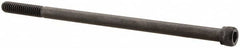 Unbrako - 1/4-20 UNC Hex Socket Drive, Socket Cap Screw - Alloy Steel, Black Oxide Finish, 5" Length Under Head - Exact Tooling