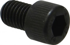 Unbrako - 1/4-28 UNF Hex Socket Drive, Socket Cap Screw - Alloy Steel, Black Oxide Finish, 3/8" Length Under Head - Exact Tooling