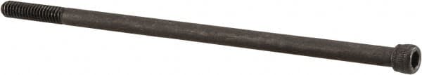 Unbrako - 1/4-20 UNC Hex Socket Drive, Socket Cap Screw - Alloy Steel, Black Oxide Finish, 6" Length Under Head - Exact Tooling