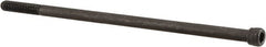Unbrako - 1/4-20 UNC Hex Socket Drive, Socket Cap Screw - Alloy Steel, Black Oxide Finish, 6" Length Under Head - Exact Tooling