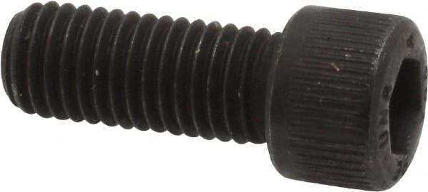 Unbrako - 1/4-28 UNF Hex Socket Drive, Socket Cap Screw - Alloy Steel, Black Oxide Finish, 5/8" Length Under Head - Exact Tooling
