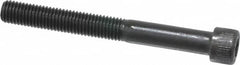 Unbrako - 1/4-28 UNF Hex Socket Drive, Socket Cap Screw - Alloy Steel, Black Oxide Finish, 2-1/4" Length Under Head - Exact Tooling