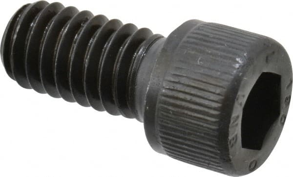 Unbrako - 5/16-18 UNC Hex Socket Drive, Socket Cap Screw - Alloy Steel, Black Oxide Finish, 5/8" Length Under Head - Exact Tooling