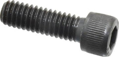 Unbrako - 5/16-18 UNC Hex Socket Drive, Socket Cap Screw - Alloy Steel, Black Oxide Finish, 1" Length Under Head - Exact Tooling