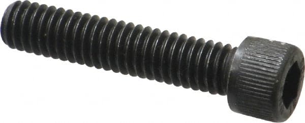 Unbrako - 5/16-18 UNC Hex Socket Drive, Socket Cap Screw - Alloy Steel, Black Oxide Finish, 1-1/2" Length Under Head - Exact Tooling