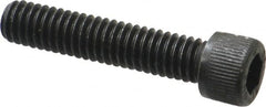 Unbrako - 5/16-18 UNC Hex Socket Drive, Socket Cap Screw - Alloy Steel, Black Oxide Finish, 1-1/2" Length Under Head - Exact Tooling