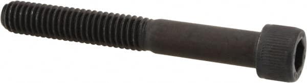 Unbrako - 5/16-18 UNC Hex Socket Drive, Socket Cap Screw - Alloy Steel, Black Oxide Finish, 2-1/2" Length Under Head - Exact Tooling