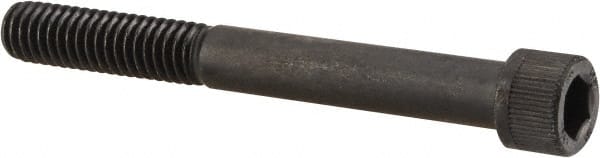 Unbrako - 5/16-18 UNC Hex Socket Drive, Socket Cap Screw - Alloy Steel, Black Oxide Finish, 2-3/4" Length Under Head - Exact Tooling