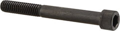 Unbrako - 5/16-18 UNC Hex Socket Drive, Socket Cap Screw - Alloy Steel, Black Oxide Finish, 2-3/4" Length Under Head - Exact Tooling