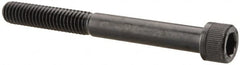 Unbrako - 5/16-18 UNC Hex Socket Drive, Socket Cap Screw - Alloy Steel, Black Oxide Finish, 3" Length Under Head - Exact Tooling