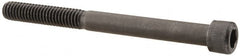 Unbrako - 5/16-18 UNC Hex Socket Drive, Socket Cap Screw - Alloy Steel, Black Oxide Finish, 3-1/2" Length Under Head - Exact Tooling