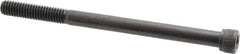 Unbrako - 5/16-18 UNC Hex Socket Drive, Socket Cap Screw - Alloy Steel, Black Oxide Finish, 4-1/2" Length Under Head - Exact Tooling