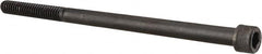 Unbrako - 5/16-18 UNC Hex Socket Drive, Socket Cap Screw - Alloy Steel, Black Oxide Finish, 5" Length Under Head - Exact Tooling