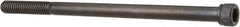 Unbrako - 5/16-18 UNC Hex Socket Drive, Socket Cap Screw - Alloy Steel, Black Oxide Finish, 5-1/2" Length Under Head - Exact Tooling
