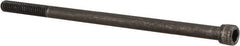 Unbrako - 5/16-18 UNC Hex Socket Drive, Socket Cap Screw - Alloy Steel, Black Oxide Finish, 6" Length Under Head - Exact Tooling