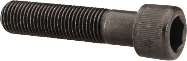 Unbrako - 5/16-24 UNF Hex Socket Drive, Socket Cap Screw - Alloy Steel, Black Oxide Finish, 1-3/4" Length Under Head - Exact Tooling