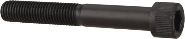 Unbrako - 5/16-24 UNF Hex Socket Drive, Socket Cap Screw - Alloy Steel, Black Oxide Finish, 2-1/4" Length Under Head - Exact Tooling