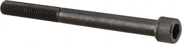 Unbrako - 5/16-24 UNF Hex Socket Drive, Socket Cap Screw - Alloy Steel, Black Oxide Finish, 3-1/2" Length Under Head - Exact Tooling