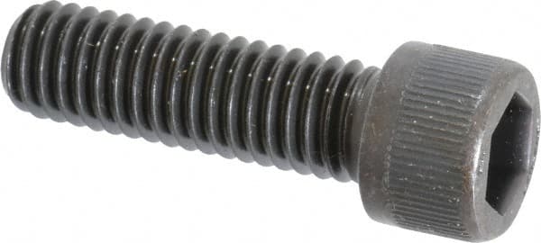 Unbrako - 3/8-16 UNC Hex Socket Drive, Socket Cap Screw - Alloy Steel, Black Oxide Finish, 1-1/4" Length Under Head - Exact Tooling