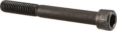 Unbrako - 3/8-16 UNC Hex Socket Drive, Socket Cap Screw - Alloy Steel, Black Oxide Finish, 3-1/4" Length Under Head - Exact Tooling