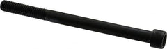 Unbrako - 3/8-16 UNC Hex Socket Drive, Socket Cap Screw - Alloy Steel, Black Oxide Finish, 5" Length Under Head - Exact Tooling