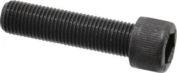 Unbrako - 3/8-24 UNF Hex Socket Drive, Socket Cap Screw - Alloy Steel, Black Oxide Finish, 1-1/2" Length Under Head - Exact Tooling