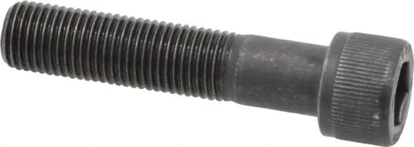 Unbrako - 3/8-24 UNF Hex Socket Drive, Socket Cap Screw - Alloy Steel, Black Oxide Finish, 1-3/4" Length Under Head - Exact Tooling
