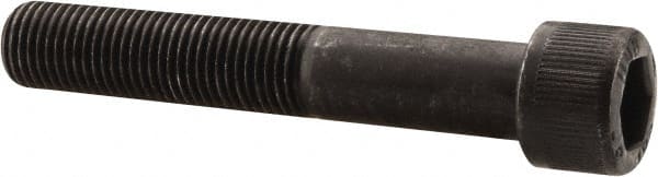 Unbrako - 3/8-24 UNF Hex Socket Drive, Socket Cap Screw - Alloy Steel, Black Oxide Finish, 2-1/4" Length Under Head - Exact Tooling