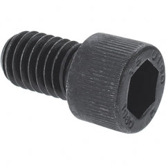 Unbrako - 1-1/2 - 6 UNC Hex Socket Drive, Socket Cap Screw - Alloy Steel, Black Oxide Finish, 5" Length Under Head - Exact Tooling