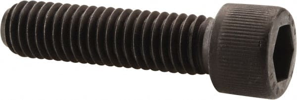 Unbrako - 7/16-14 UNC Hex Socket Drive, Socket Cap Screw - Alloy Steel, Black Oxide Finish, 1-3/4" Length Under Head - Exact Tooling
