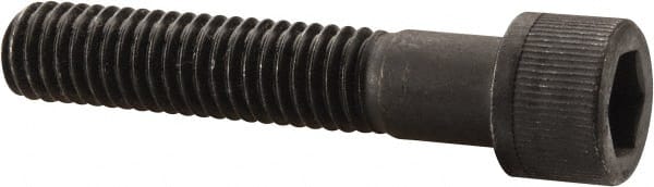 Unbrako - 7/16-14 UNC Hex Socket Drive, Socket Cap Screw - Alloy Steel, Black Oxide Finish, 2-1/4" Length Under Head - Exact Tooling