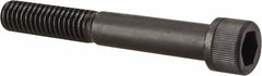 Unbrako - 7/16-14 UNC Hex Socket Drive, Socket Cap Screw - Alloy Steel, Black Oxide Finish, 3" Length Under Head - Exact Tooling