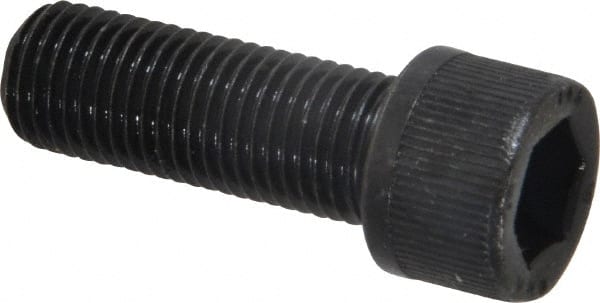 Unbrako - 7/16-20 UNF Hex Socket Drive, Socket Cap Screw - Alloy Steel, Black Oxide Finish, 1-1/4" Length Under Head - Exact Tooling