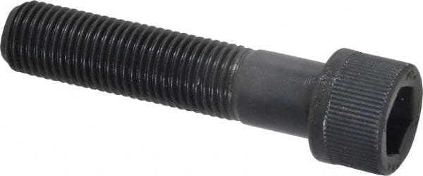 Unbrako - 7/16-20 UNF Hex Socket Drive, Socket Cap Screw - Alloy Steel, Black Oxide Finish, 2" Length Under Head - Exact Tooling