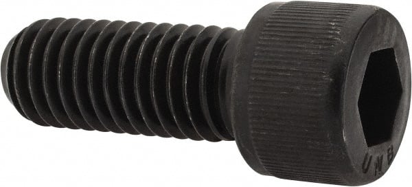 Unbrako - 1/2-13 UNC Hex Socket Drive, Socket Cap Screw - Alloy Steel, Black Oxide Finish, 1-1/4" Length Under Head - Exact Tooling