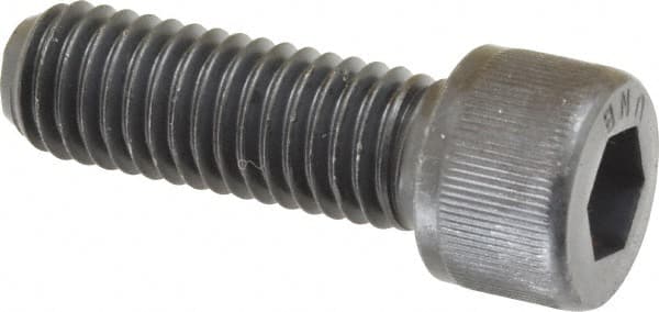 Unbrako - 1/2-13 UNC Hex Socket Drive, Socket Cap Screw - Alloy Steel, Black Oxide Finish, 1-1/2" Length Under Head - Exact Tooling