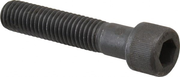 Unbrako - 1/2-13 UNC Hex Socket Drive, Socket Cap Screw - Alloy Steel, Black Oxide Finish, 2-1/2" Length Under Head - Exact Tooling
