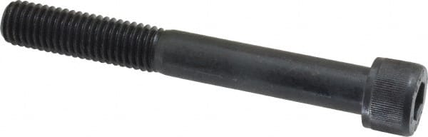 Unbrako - 1/2-13 UNC Hex Socket Drive, Socket Cap Screw - Alloy Steel, Black Oxide Finish, 4" Length Under Head - Exact Tooling