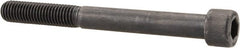 Unbrako - 1/2-13 UNC Hex Socket Drive, Socket Cap Screw - Alloy Steel, Black Oxide Finish, 5" Length Under Head - Exact Tooling