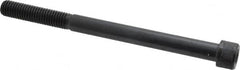 Unbrako - 1/2-13 UNC Hex Socket Drive, Socket Cap Screw - Alloy Steel, Black Oxide Finish, 6-1/2" Length Under Head - Exact Tooling