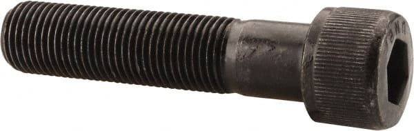 Unbrako - 1/2-20 UNF Hex Socket Drive, Socket Cap Screw - Alloy Steel, Black Oxide Finish, 2-1/4" Length Under Head - Exact Tooling