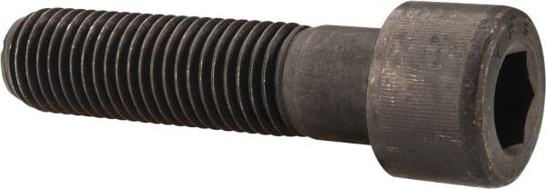 Unbrako - 1/2-20 UNF Hex Socket Drive, Socket Cap Screw - Alloy Steel, Black Oxide Finish, 2-1/2" Length Under Head - Exact Tooling
