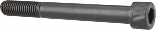Unbrako - 5/8-11 UNC Hex Socket Drive, Socket Cap Screw - Alloy Steel, Black Oxide Finish, 5-1/2" Length Under Head - Exact Tooling