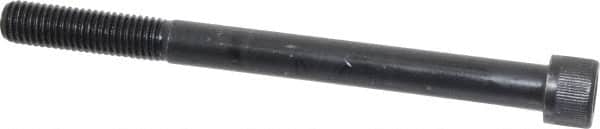 Unbrako - 5/8-11 UNC Hex Socket Drive, Socket Cap Screw - Alloy Steel, Black Oxide Finish, 7-1/2" Length Under Head - Exact Tooling