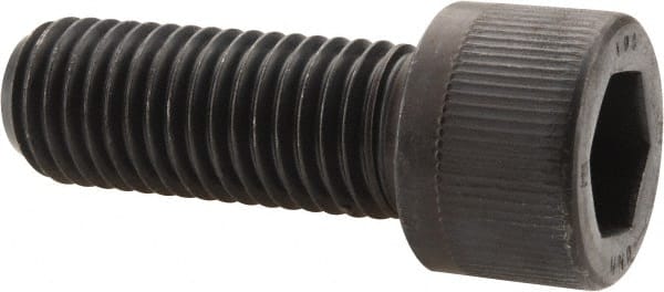 Unbrako - 3/4-10 UNC Hex Socket Drive, Socket Cap Screw - Alloy Steel, Black Oxide Finish, 2" Length Under Head - Exact Tooling