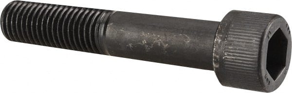 Unbrako - 3/4-10 UNC Hex Socket Drive, Socket Cap Screw - Alloy Steel, Black Oxide Finish, 4" Length Under Head - Exact Tooling