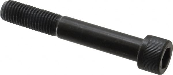 Unbrako - 3/4-10 UNC Hex Socket Drive, Socket Cap Screw - Alloy Steel, Black Oxide Finish, 5" Length Under Head - Exact Tooling
