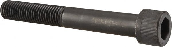 Unbrako - 3/4-10 UNC Hex Socket Drive, Socket Cap Screw - Alloy Steel, Black Oxide Finish, 5-1/2" Length Under Head - Exact Tooling